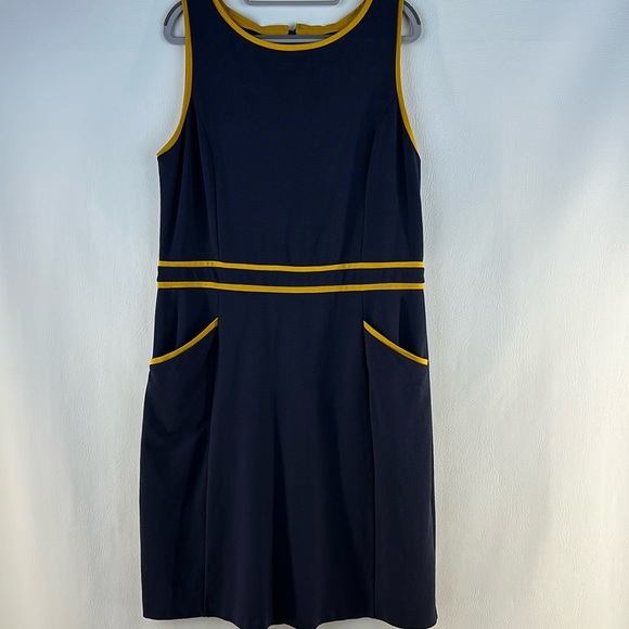 Boden Sabrina Ponte Shift Dress, 14L